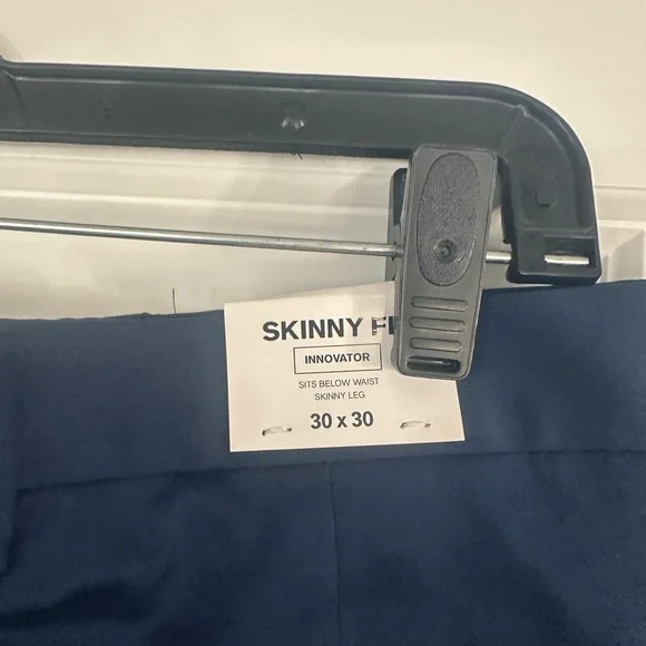 Express Innovator skinny fit pants in navy - Picture 3 of 4